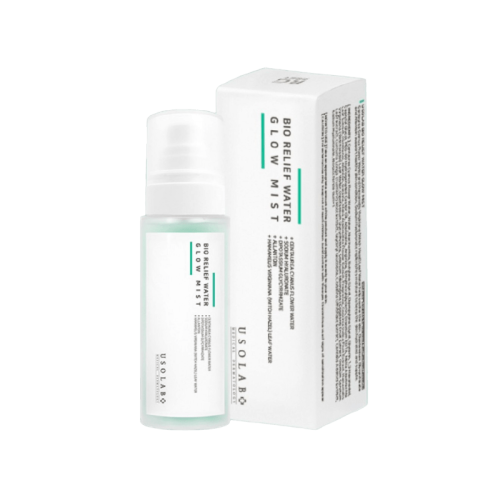 Usolab Bio Relief Water Glow Mist 100 мл Заспокійливий, освіжаючий та гідратуючий тонер - cпрей