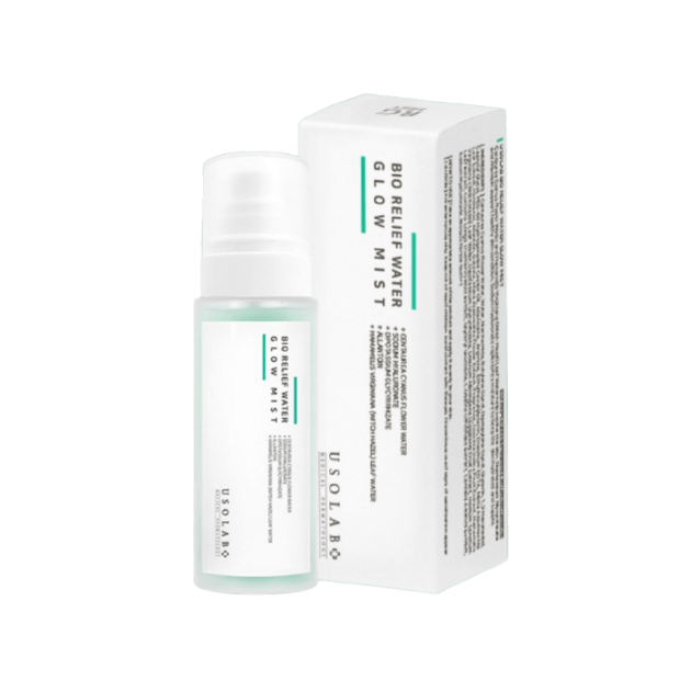 Usolab Bio Relief Water Glow Mist 100 мл Заспокійливий, освіжаючий та гідратуючий тонер - cпрей