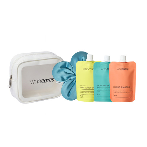 WhoCares Best Sellers Hair Set Набір тревел засобів для волосся