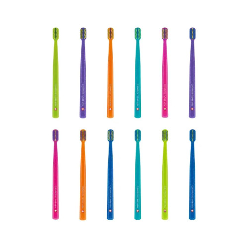 CURAPROX ortho ultra soft Ортодонтична зубна щітка (рожева) 
