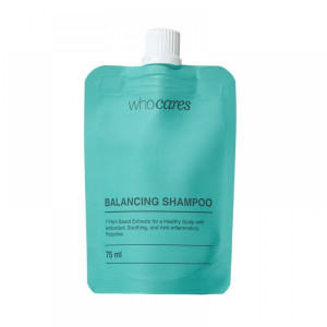 WhoCares Balancing Shampoo 75 ml Тревел-пак шампуню безсульфатного