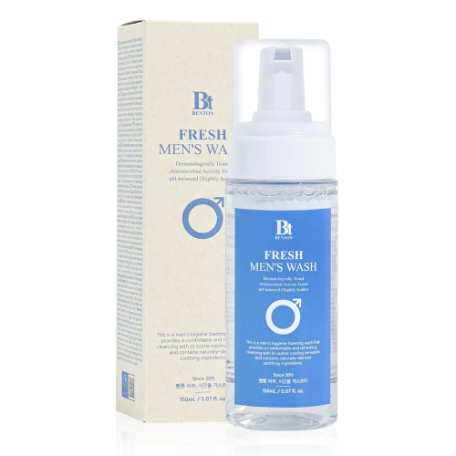 Benton Fresh men's wash 150 ml Освіжаюча пінка для інтимної гігієни чоловіків