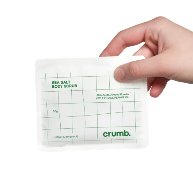Crumb Vetiver & Bergamot 1 саше х 60 г Сольовий скраб для тіла з AHA-кислотами