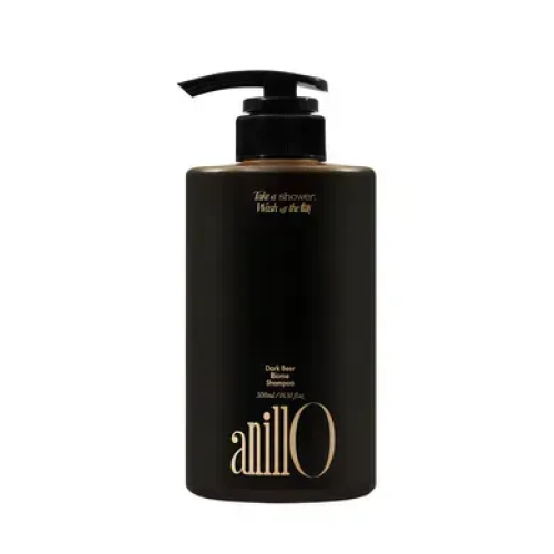 ANILLO Dark Beer Biome Shampoo 500ml Укріплюючий шампунь для волосся