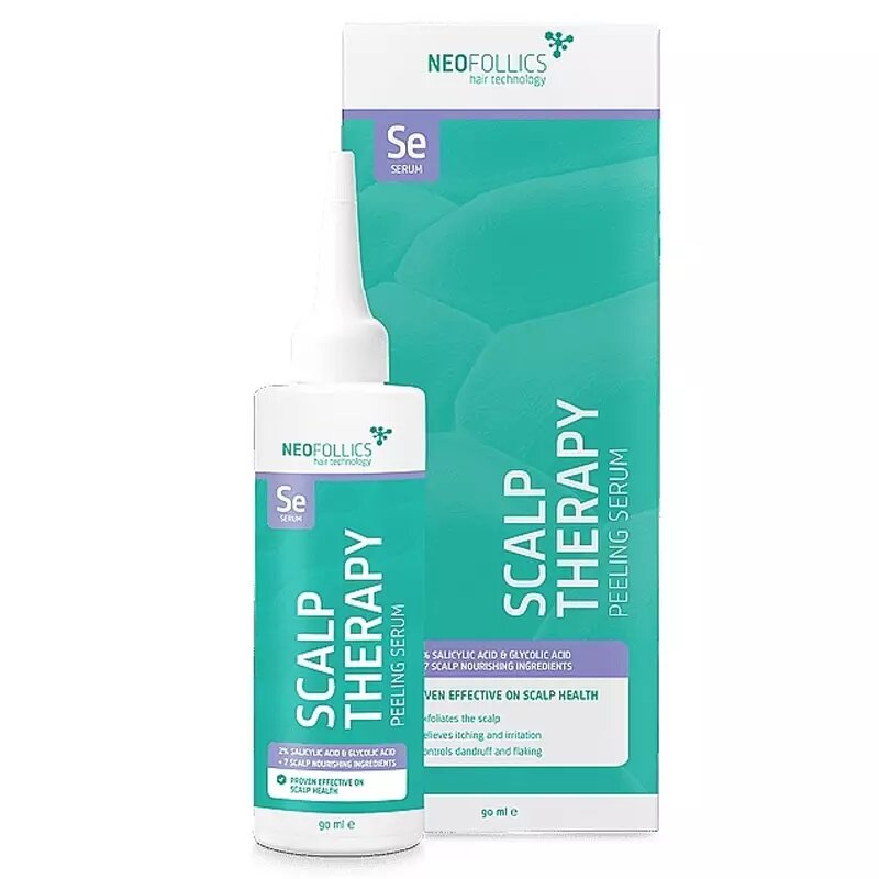 Neofollics Scalp Therapy Peeling Serum 90ml Відлущувальна сироватка для шкіри голови