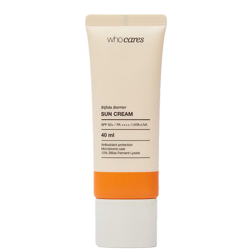 WhoCares Bifida Barrier Sun Cream 40ml Сонцезахисний крем з антиоксидантним захистом