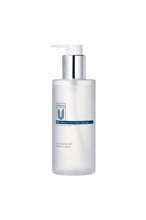 Cuskin Vitamin U Oil To Foam Cleanser 250ml М'яка очищуюча гідрофільна олія-пінка з вітаміном U