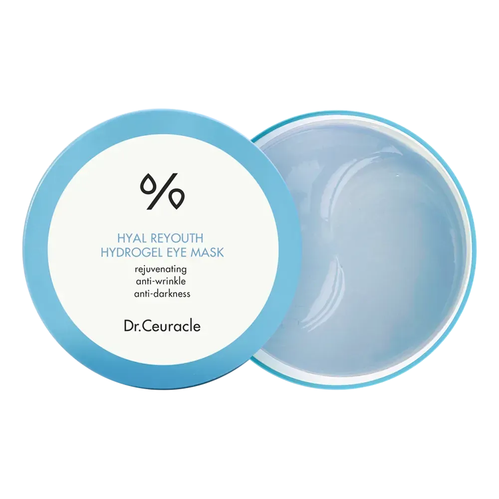 Dr.Ceuracle Hyal Reyouth Hydrogel Eye Mask 60 шт Зволожуючі гідрогелеві патчі