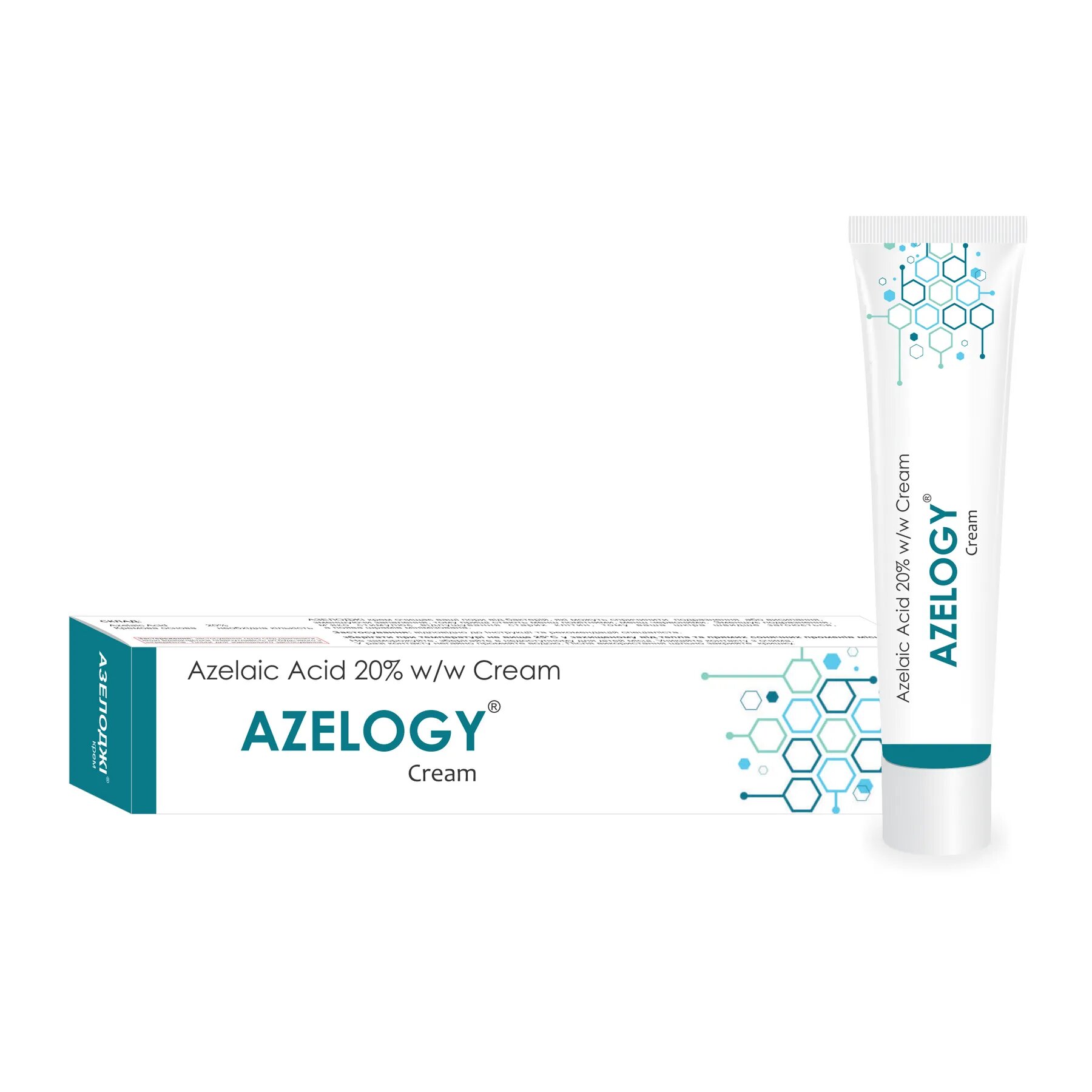 Azelogy Azelaic Acid 20% 30g  Азелоджі Крем з азелоїновою кислотою 20%