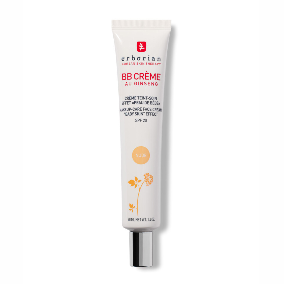 Erborian ВВ Cream Nude 40ml Тонуючий ВВ крем з натуральним відтінком