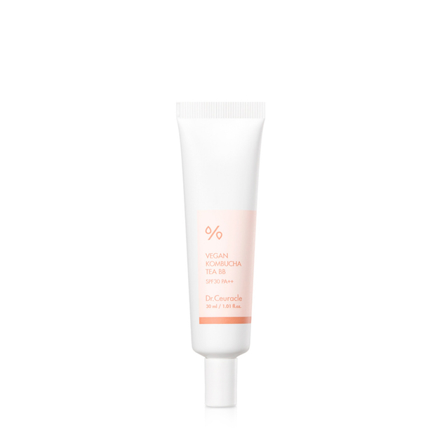 Dr.Ceuracle Vegan Kombucha Tea BB Cream (natural) SPF 30/PA++ 30ml Веганський тональний BB-крем з екстрактом комбучі