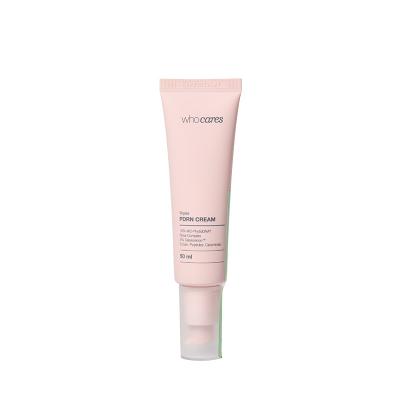 WhoCares Vegan PDRN Cream 50ml Зволожувальний крем для обличчя із веганськими полінуклеотидами