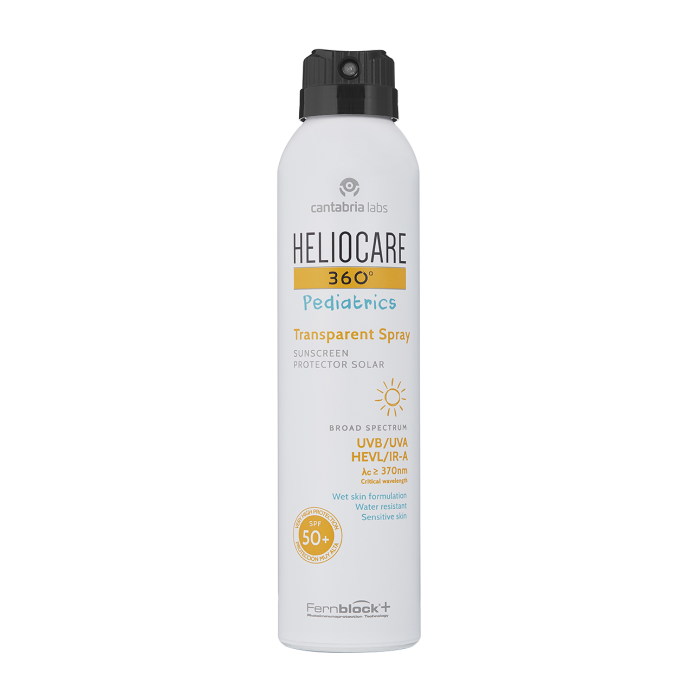Cantabria Labs Heliocare 360° Pediatrics Transparent Spray SPF 50+ 200 ml Дитячий сонцезахисний спрей