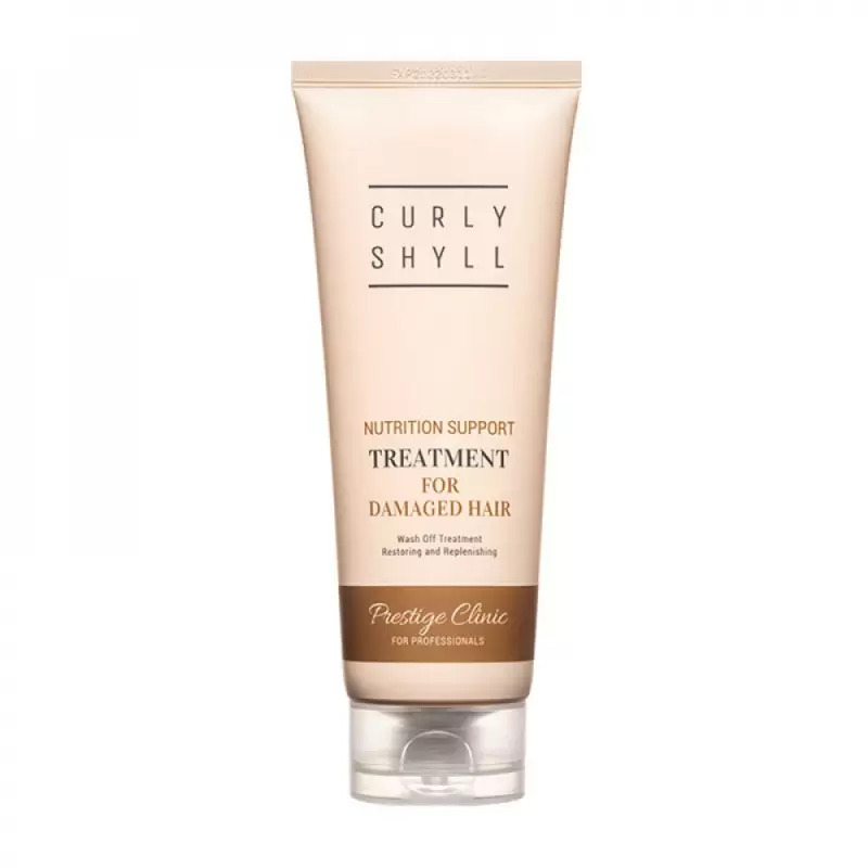 Curly Shyll Nutrition Support  Treatment for Damaged Hair 250ml Відновлююча живильна маска для пошкодженого волосся