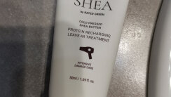 Rated Green Real Shea Gold Pressed Shea Butter Leave-in Treatment 50 ml Термозащитный восстанавливающий крем для волос с маслом ши — Фото 6