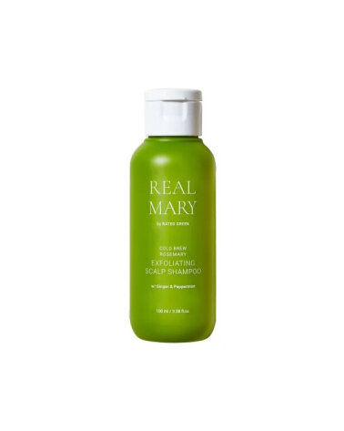 Rated Green Real Mary Cold Brewed Rosemary Exfoliating Scalp Shampoo 100ml Глубокоочищающий отшелушивающий шампунь с соком розмарина