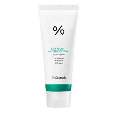 Dr.Ceuracle Cica Regen Waterproof Sun SPF50+ 100ml Водостійкий сонцезахисний крем з центелою азіатською