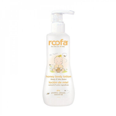 Roofa Baby honey body lotion (Natural) 200ml Натуральний лосьйон для тіла з медом