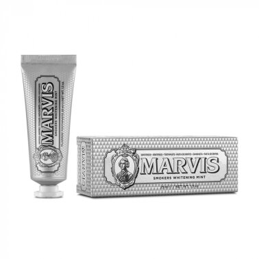 Marvis Dentifrice Smoker Whitening Mint 85 ml Зубная паста Отбеливающая для курильщиков — Фото 8