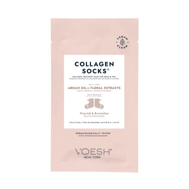 Voesh Collagen Socks Argan Oil+Floral Extrac Колагенові шкарпетки з аргановою олією+квітковими екстрактами