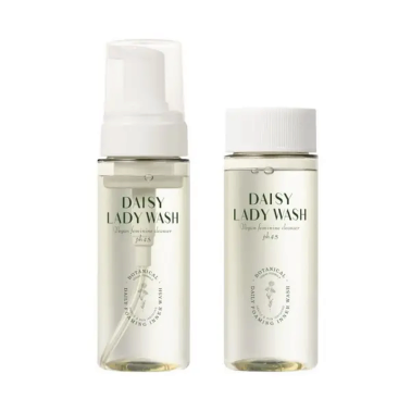 Cuskin Dr. Solution Daisy Lady Wash 150 ml Веганська пінка для інтимної гігієни з запасним блоком