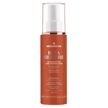 Medavita Beta Refibre Reconstructive Hair Microemulsion 50 ml Відновлювальна мікроемульсія для глибокої реконструкції волосся &mdash; Фото 13