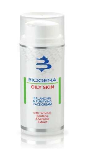 Biogena Oily Skin Balancing & Purifying Face Cream 50ml Матуючий крем для жирної шкіри