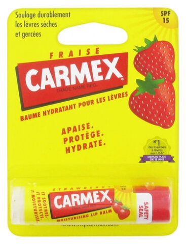 Carmex Стік для губ Полуниці SPF 15 4,25 г