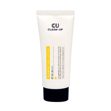 Cuskin Clean-up Blemish Sun Lotion SPF 50+ PA++++ 60ml Cонцезахисний лосьйон