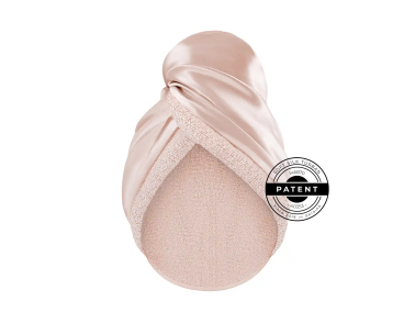 MON MOU Полотенце-тюрбан с натуральным шелком белый — Фото 19