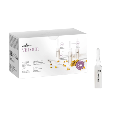 Medavita Velour Lozione Tranquillante 6 ml 1 ампула Лосьон заспокійливий миттєвої дії для шкіри голови &mdash; Фото 16