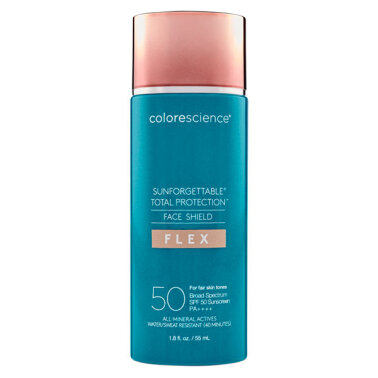 Colorescience Sunforgettable Total Protection Face Shield Flex SPF 50 Fair / Світлий 55 ml Сонцезахисний крем для обличчя з адаптивними пігментами