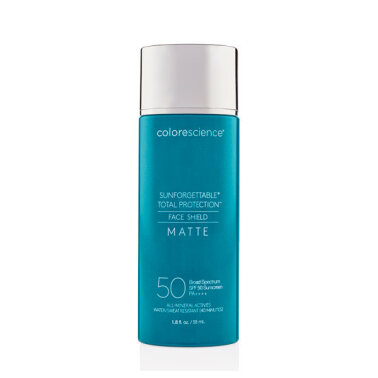 Colorescience Sunforgettable Total Protection Face Shield Matte SPF 50 55 ml Сонцезахисний крем для обличчя з матуючим ефектом