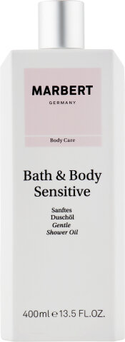 Marbert Body Care Bath & Body Sensitive Gentle Shower Oil 400 ml Масло для душу Чутливий догляд