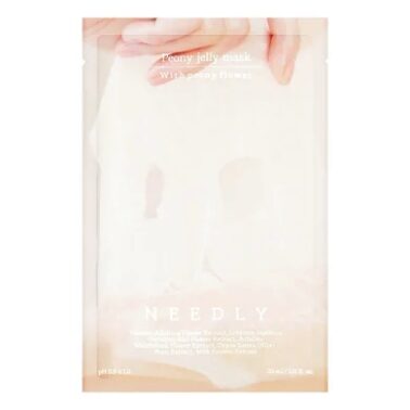 Needly Peony Jelly Mask, 33 мл Освітлююча тканинна маска для обличчя