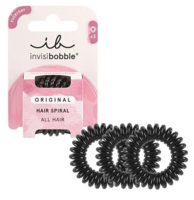 Резинка-браслет для волос invisibobble ORIGINAL True Black