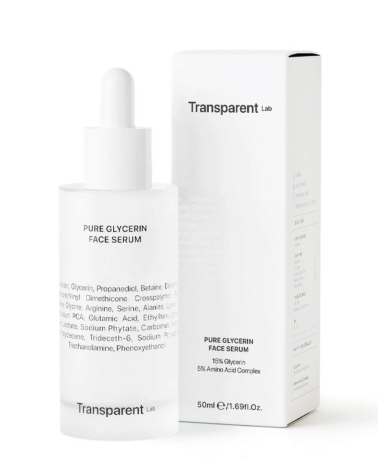 Transparent Lab Pure Glycerin Face Serum 50ml Зволожувальний серум з гліцерином