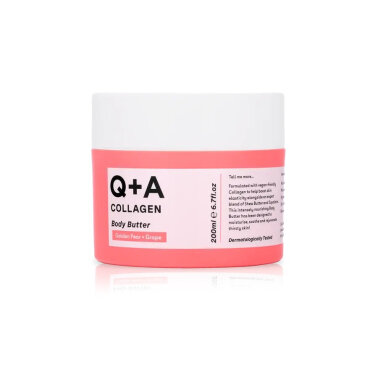 Q+A Collagen Body Butter 200ml Зволожуючий баттер з колагеном