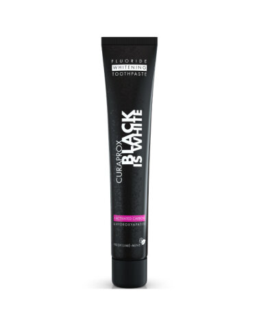 CURAPROX Black is White 90ml Отбеливающая зубная паста