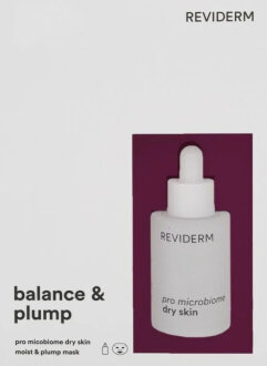 Reviderm balance&plump pro microbiome dry skin 30ml Концентрат для нормалізації мікробіому сухої шкіри