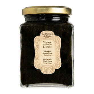 La Sultane De Saba Authentic Eucalyptus Black Soap 300ml Чорне мило з евкаліптом