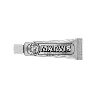 Marvis Dentifrice Smoker Whitening Mint 10 ml Зубная паста Отбеливающая для курильщиков