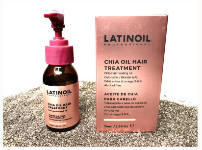Latinoil Chia Oil Hair Treatment 60ml Відновлююча олія для волосся з чіа