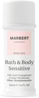 Marbert Bath & Body Sensitive 24h Cream Deodorant 40ml Дезодорант крем "Чутливий догляд"