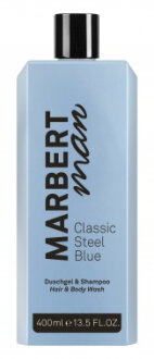 Marbert Man Classic Steel Blue Shower Gel & Shampoo 400ml Шампунь та гель для душу