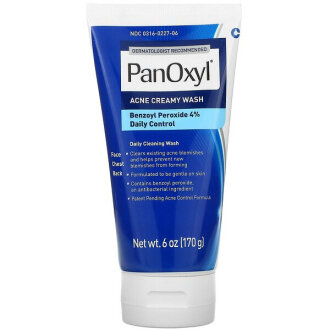 PanOxyl Acne Creamy Wash Benzoyl Peroxide 4% Daily Control 170ml Пенка для умывания против акне
