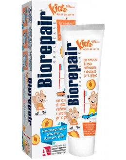BIOREPAIR Kids 0-6 Рeach 50 ml Дитяча зубна паста "Веселе мишеня" персик
