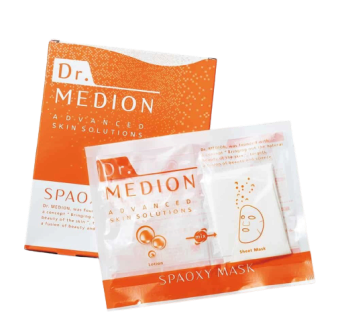 Dr. Medion SpaОxy gel Mask Набор тканевых масок с wow-эффектом