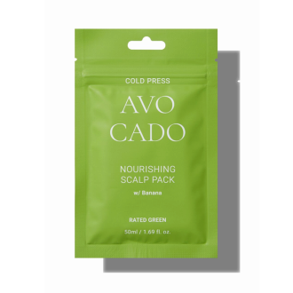 Rated Green Cold Press Avocado Nourishing Scalp Pack саше 50ml Живильна маска з маслом авокадо