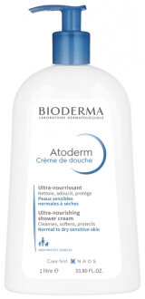 Bioderma Atoderm Creme de Douche 1 L Питательный крем для душа для нормальной и сухой чувствительной кожи